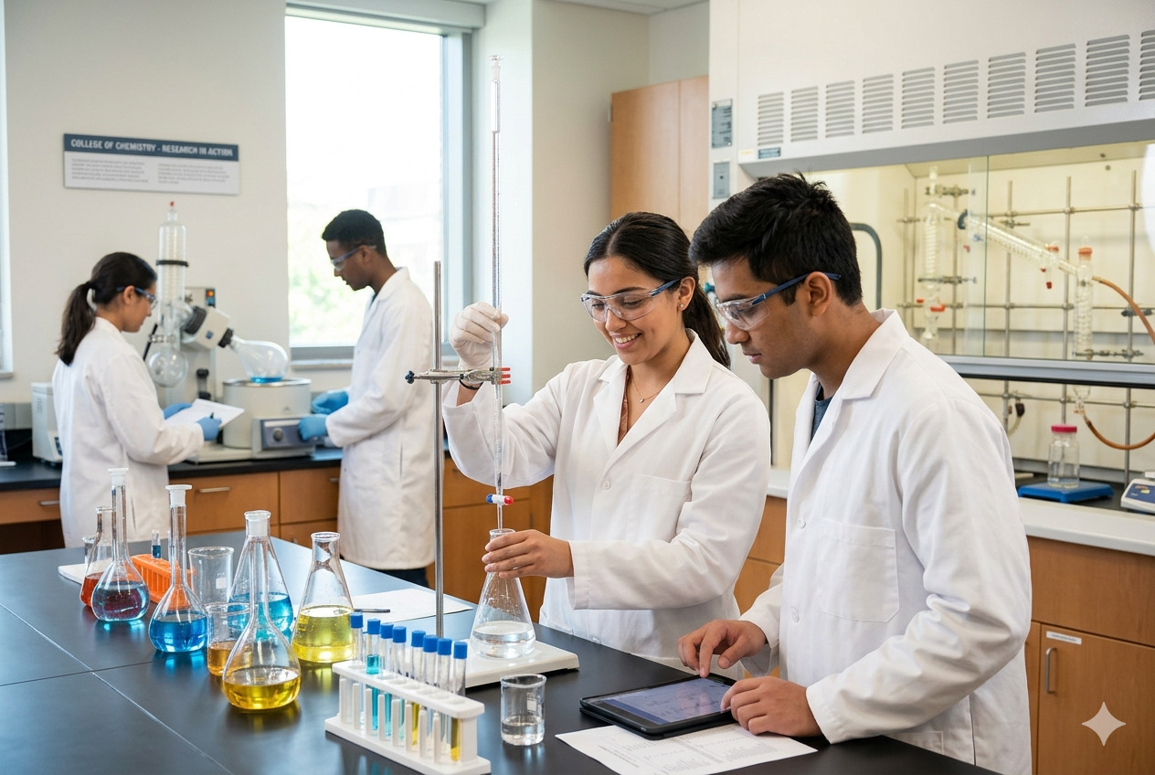 Chemistry Laboratory and Experimentation